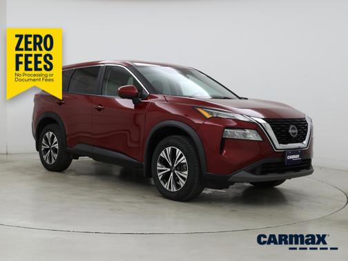 Red 2023 Nissan Rogue SV