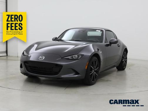 Gray 2024 Mazda MX-5 Miata RF Grand Touring