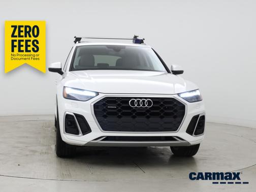 White 2022 Audi Q5 S-Line Prestige