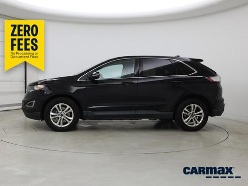 Black 2018 Ford Edge SEL