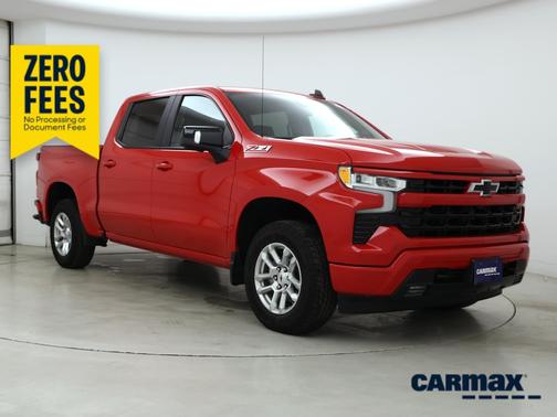 Red 2022 Chevrolet Silverado 1500 RST