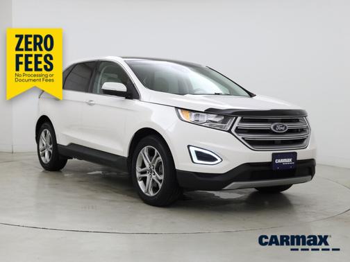 Gray 2018 Ford Edge Titanium
