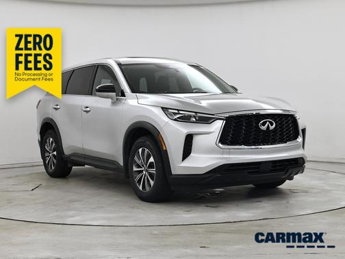 Gray 2023 INFINITI QX60 Pure