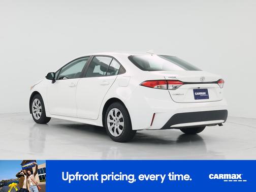 White 2022 Toyota Corolla LE