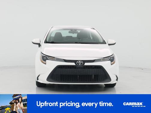 White 2022 Toyota Corolla LE