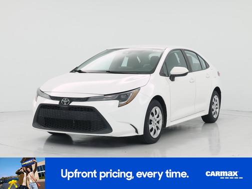 White 2022 Toyota Corolla LE