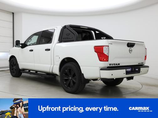 White 2023 Nissan Titan SV