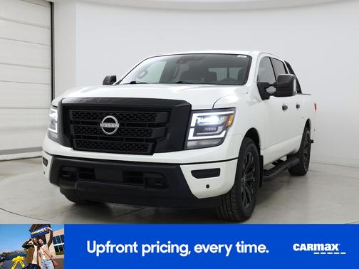 White 2023 Nissan Titan SV