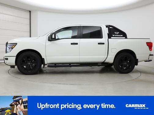 White 2023 Nissan Titan SV