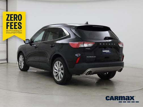 Black 2021 Ford Escape Titanium