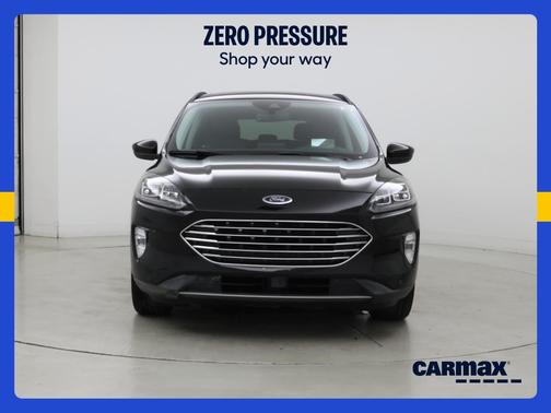 Black 2021 Ford Escape Titanium