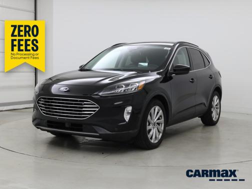 Black 2021 Ford Escape Titanium