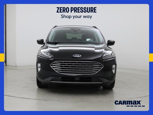 Black 2021 Ford Escape Titanium