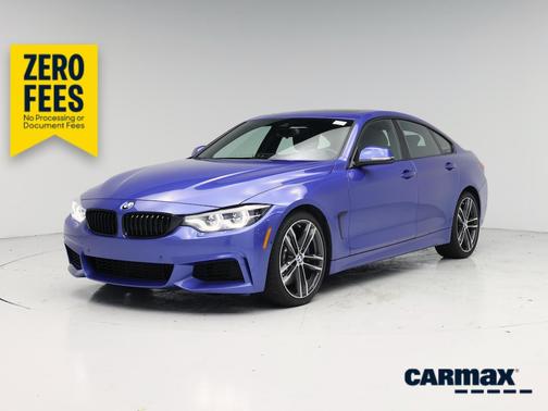 Blue 2018 BMW 440 I Gran Coupe