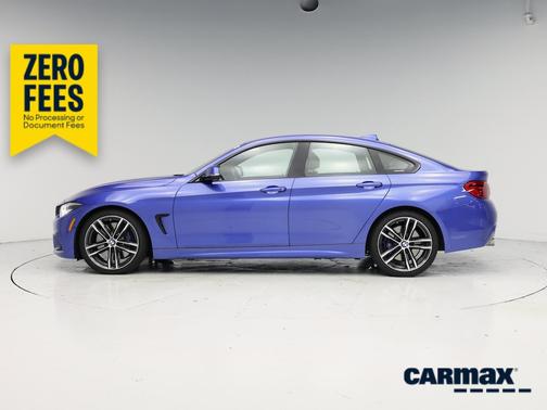 Blue 2018 BMW 440 I Gran Coupe