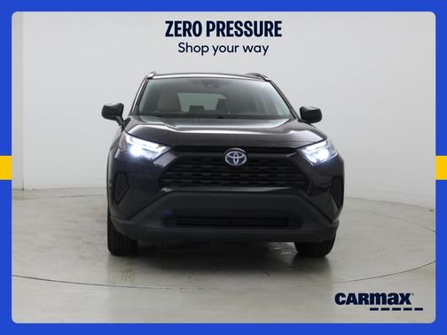 Black 2024 Toyota RAV4 Hybrid LE
