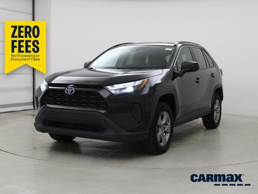 Black 2024 Toyota RAV4 Hybrid LE