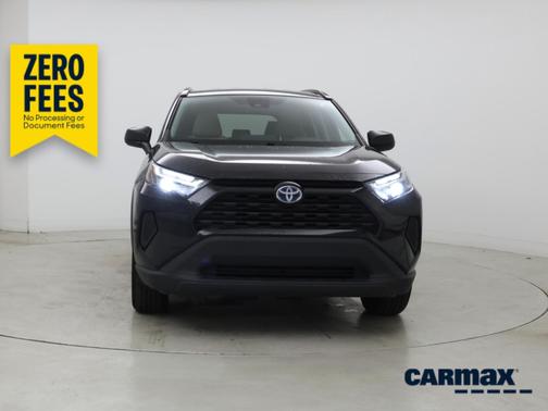Black 2024 Toyota RAV4 Hybrid LE