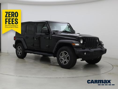 Black 2022 Jeep Wrangler Unlimited Sport S