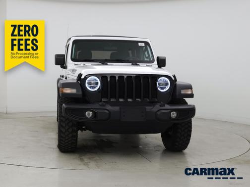 White 2022 Jeep Wrangler Unlimited Willys