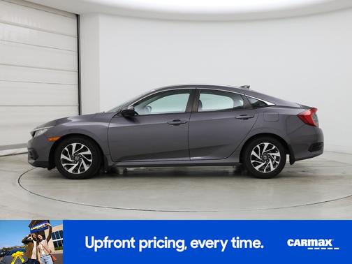 Gray 2018 Honda Civic EX