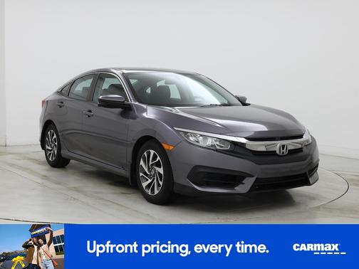 Gray 2018 Honda Civic EX