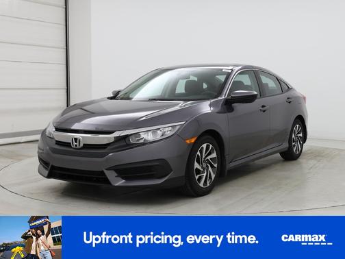 Gray 2018 Honda Civic EX