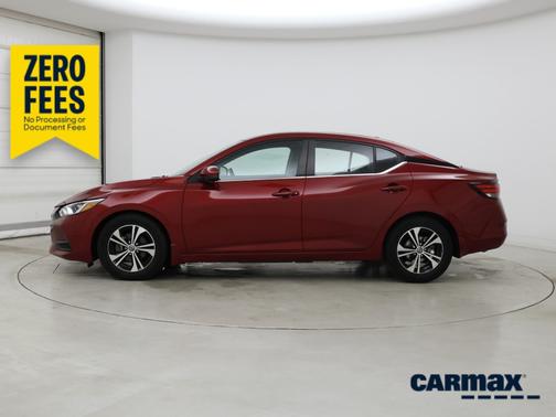 Red 2023 Nissan Sentra SV