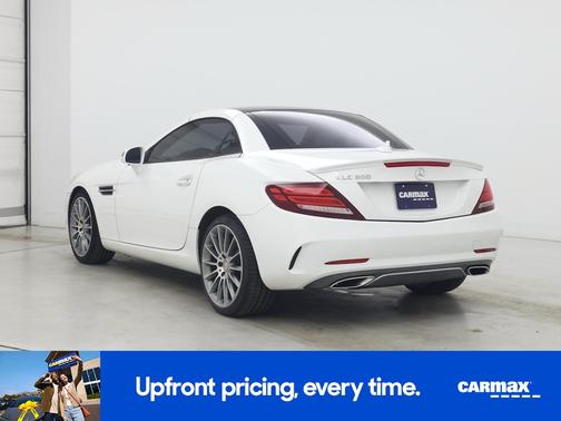 White 2017 Mercedes-Benz SLC 300