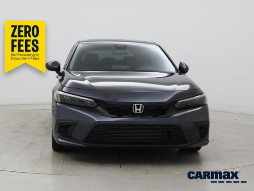 Gray 2022 Honda Civic EX-L