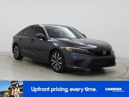 Gray 2022 Honda Civic EX-L