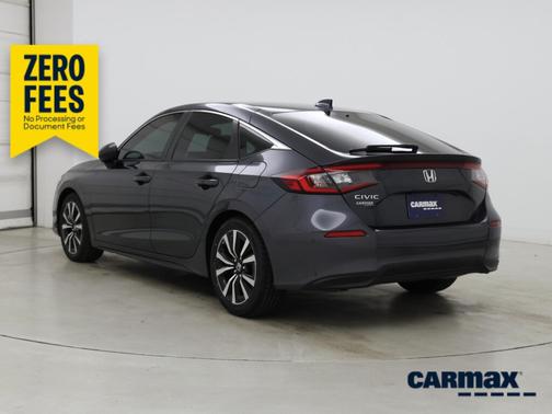 Gray 2022 Honda Civic EX-L
