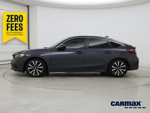 Gray 2022 Honda Civic EX-L