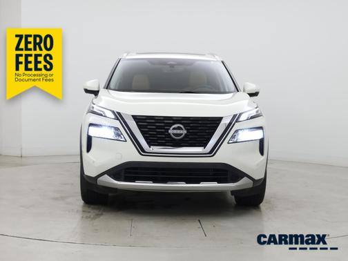 White 2023 Nissan Rogue Platinum