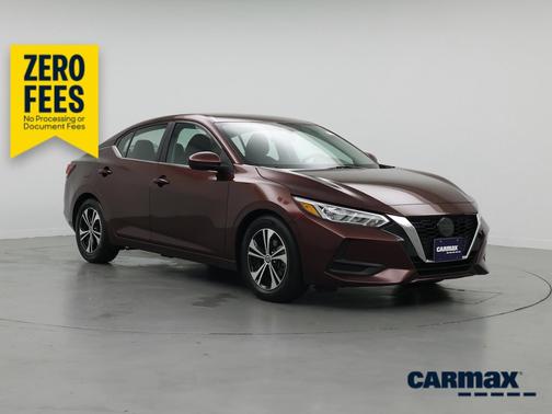 Red 2023 Nissan Sentra SV