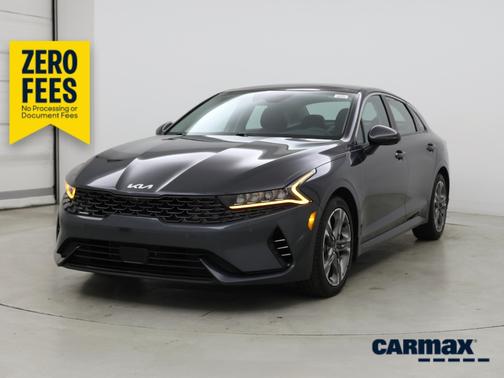 Gray 2023 Kia K5 EX