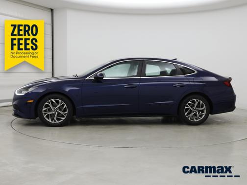Blue 2020 Hyundai SONATA SEL