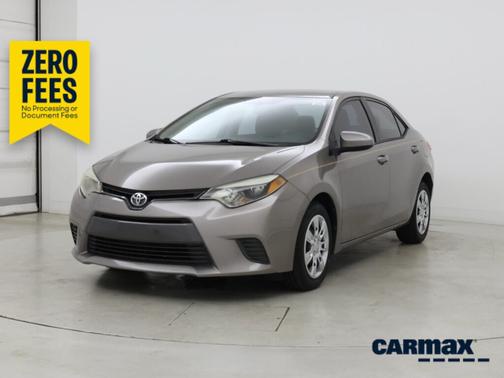 Tan 2016 Toyota Corolla LE