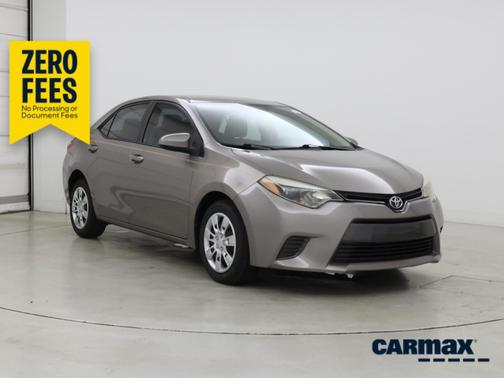 Tan 2016 Toyota Corolla LE