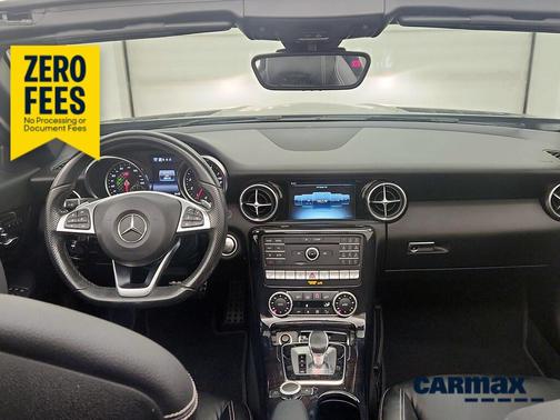 Black 2020 Mercedes-Benz SLC 300