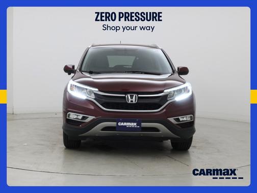 Burgundy 2015 Honda CR-V EX-L