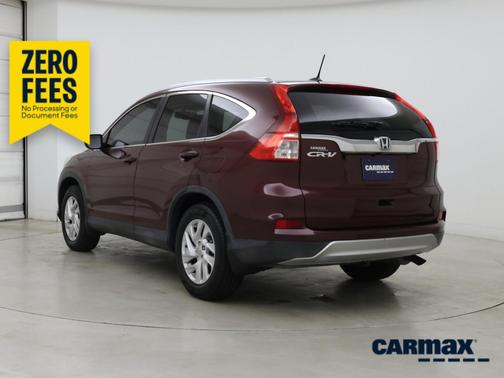 Burgundy 2015 Honda CR-V EX-L