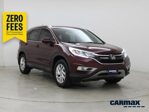 Burgundy 2015 Honda CR-V EX-L