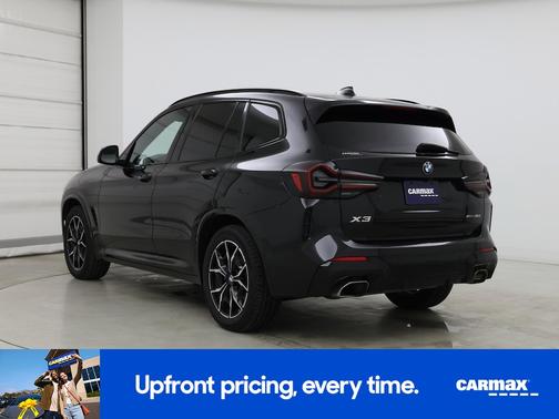 Black 2024 BMW X3 XDrive30i