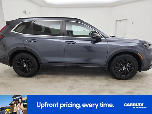 Gray 2025 Honda CR-V Hybrid Sport-L