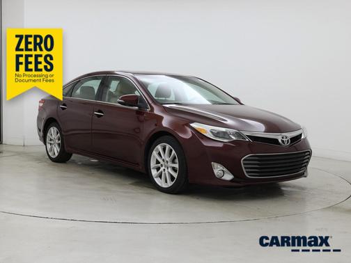 Red 2015 Toyota Avalon Limited