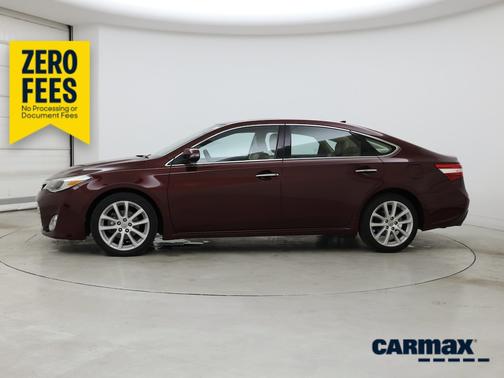 Red 2015 Toyota Avalon Limited