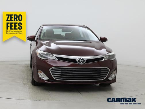 Red 2015 Toyota Avalon Limited