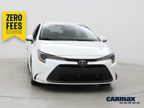 White 2023 Toyota Corolla LE