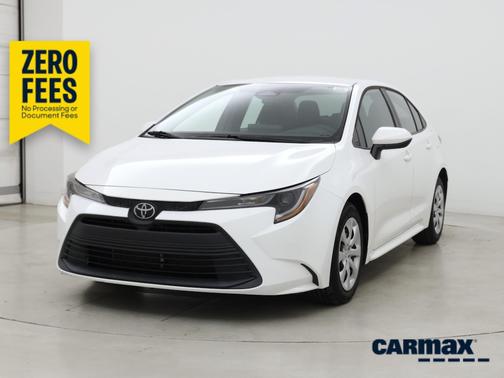 White 2023 Toyota Corolla LE